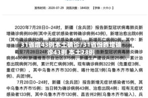 31省增43例本土确诊/31省份昨增确诊43例 本土28例