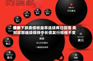 世界油价下跌美债收益率连续两日回落 美财政部继续保持中长债发行规模不变