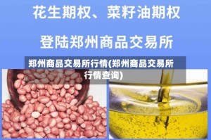 郑州商品交易所行情(郑州商品交易所行情查询)
