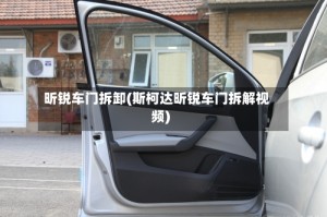 昕锐车门拆卸(斯柯达昕锐车门拆解视频)