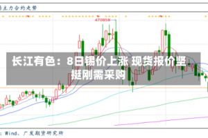 长江有色：8日锡价上涨 现货报价坚挺刚需采购