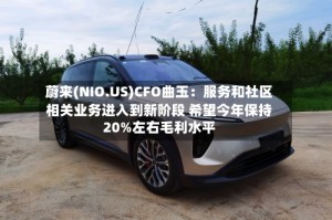 蔚来(NIO.US)CFO曲玉：服务和社区相关业务进入到新阶段 希望今年保持20%左右毛利水平