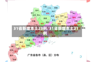 31省新增本土23例/31省新增本土21例
