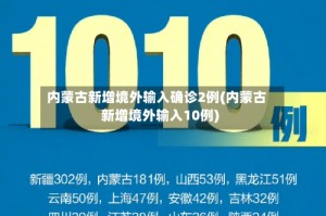 内蒙古新增境外输入确诊2例(内蒙古新增境外输入10例)