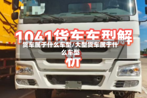货车属于什么车型/大型货车属于什么车型