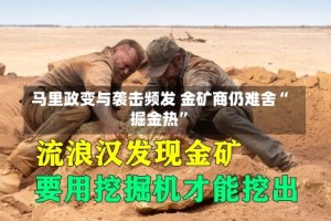 马里政变与袭击频发 金矿商仍难舍“掘金热”
