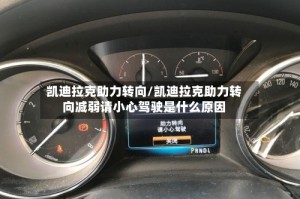 凯迪拉克助力转向/凯迪拉克助力转向减弱请小心驾驶是什么原因