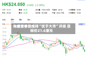 海通世界：金沙中国维持“优于大市”评级 目标价21.6港元