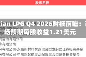 Dorian LPG Q4 2026财报前瞻：市场预期每股收益1.21美元