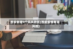西安新增9个高风险区(西安疫情有高风险)