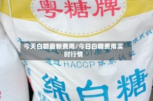 今天白糖最新费用/今日白糖费用实时行情