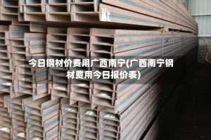 今日钢材价费用广西南宁(广西南宁钢材费用今日报价表)