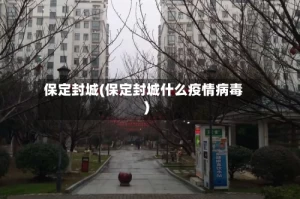 保定封城(保定封城什么疫情病毒)
