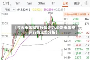 【今天玉米期货行情走势,最新玉米费用行情走势分析】