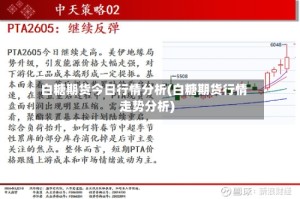 白糖期货今日行情分析(白糖期货行情走势分析)