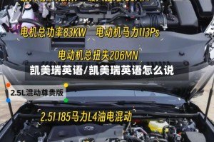 凯美瑞英语/凯美瑞英语怎么说