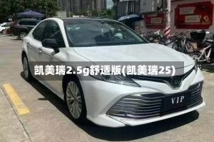凯美瑞2.5g舒适版(凯美瑞25)