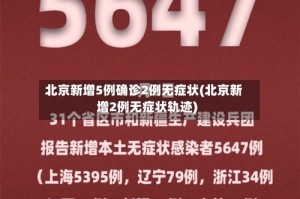 北京新增5例确诊2例无症状(北京新增2例无症状轨迹)