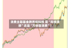 消费主题基金跨界投科技 是“风格漂移”还是“万物皆消费”？