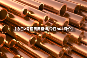 【今日2号铜费用查询,今日h62铜价】