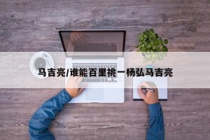 马吉亮/谁能百里挑一杨弘马吉亮