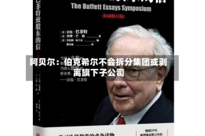 阿贝尔：伯克希尔不会拆分集团或剥离旗下子公司