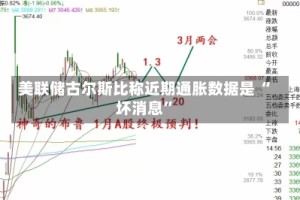 美联储古尔斯比称近期通胀数据是 “坏消息”