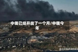 中俄已经开战了一个月/中俄今年