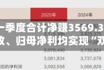 六大行一季度合计净赚3569.36亿元，营收、归母净利均实现“双增”