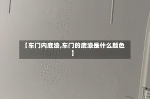 【车门内底漆,车门的底漆是什么颜色】