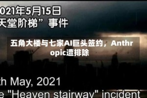 五角大楼与七家AI巨头签约，Anthropic遭排除