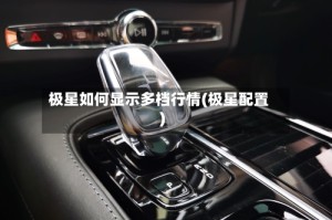 极星如何显示多档行情(极星配置)