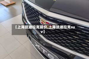【上海凯迪拉克降价,上海凯迪拉克suv】