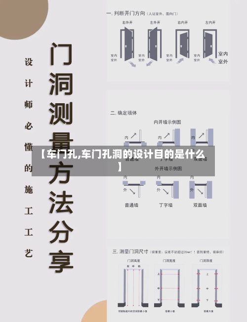 【车门孔,车门孔洞的设计目的是什么】-第3张图片