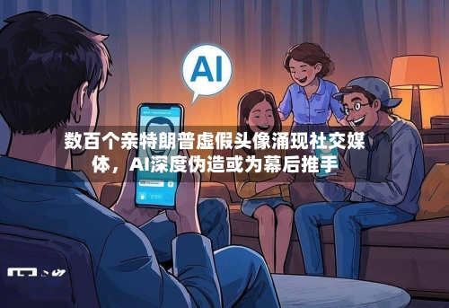 数百个亲特朗普虚假头像涌现社交媒体	，AI深度伪造或为幕后推手-第1张图片