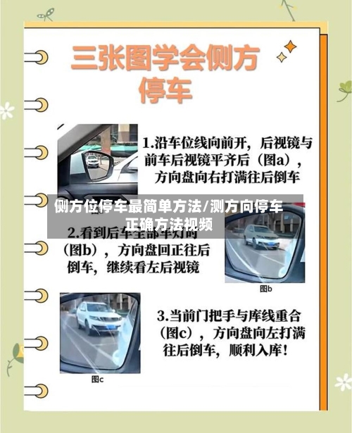 侧方位停车最简单方法/测方向停车正确方法视频-第1张图片
