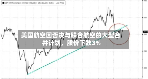 美国航空因否决与联合航空的大型合并计划	，股价下跌3%-第1张图片