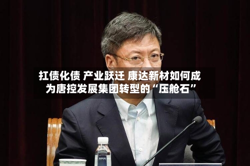 扛债化债 产业跃迁 康达新材如何成为唐控发展集团转型的“压舱石”-第1张图片