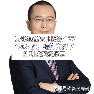天弘基金高阳豪掷1771万入股，结构失衡下的利益捆绑疑云-第1张图片