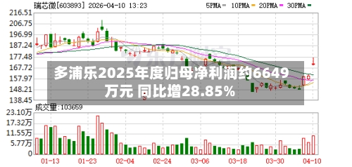 多浦乐2025年度归母净利润约6649万元 同比增28.85%-第2张图片