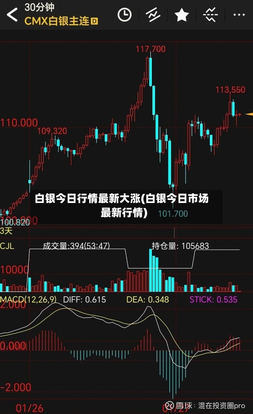 白银今日行情最新大涨(白银今日市场最新行情)-第2张图片