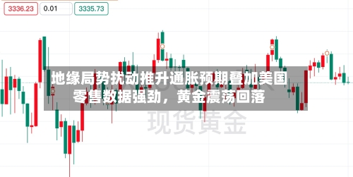 地缘局势扰动推升通胀预期叠加美国零售数据强劲	，黄金震荡回落-第2张图片