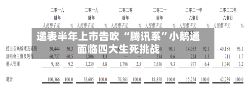 递表半年上市告吹 “腾讯系”小鹅通面临四大生死挑战-第3张图片