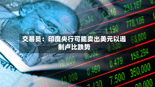 交易员：印度央行可能卖出美元以遏制卢比跌势-第1张图片