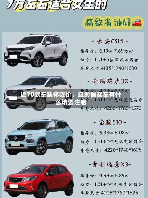 近70款车集体降价	，这时候买车有什么坑要注意-第2张图片