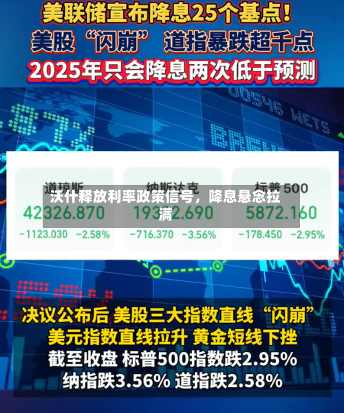 沃什释放利率政策信号	，降息悬念拉满-第1张图片