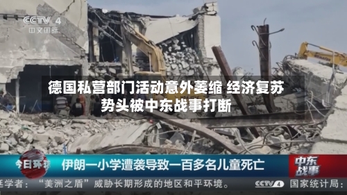 德国私营部门活动意外萎缩 经济复苏势头被中东战事打断-第1张图片