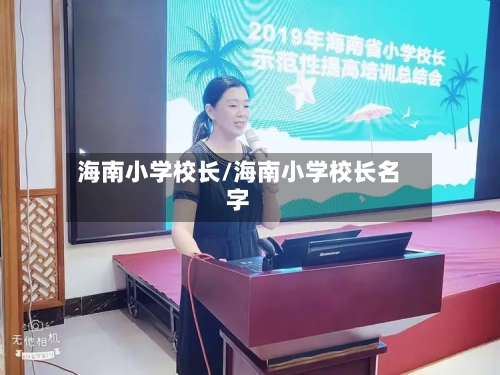 海南小学校长/海南小学校长名字-第2张图片