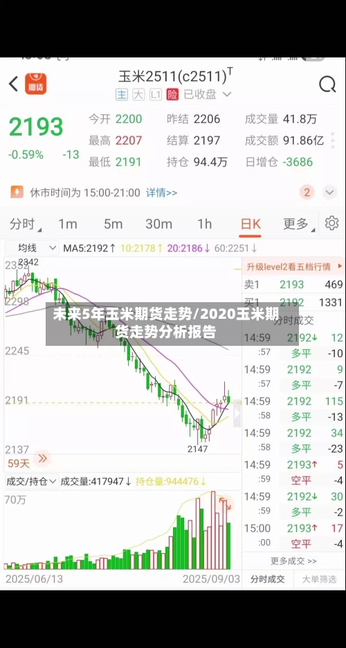 未来5年玉米期货走势/2020玉米期货走势分析报告-第2张图片