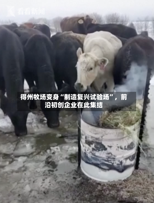 得州牧场变身“制造复兴试验场	”，前沿初创企业在此集结-第1张图片